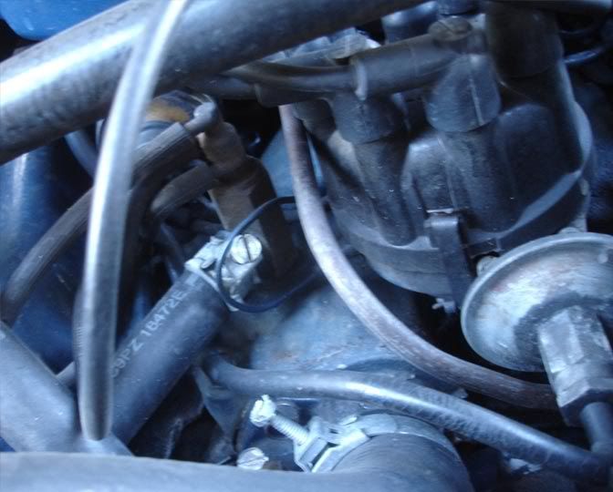 Correct vacuum hoses on Heater hose port to Carb/Dist